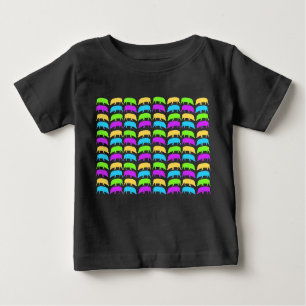 T-shirt Bolinhos Orgânicos De Bebê De Porcos Multicolorido