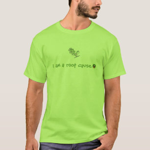 T-shirt bolota, logotipo, eu sou uma causa origem