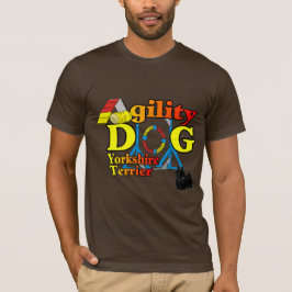 T-shirt Bolsas de Agilidade Yorkshire_Terrier