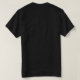 T-shirt Bolso falsificado com óculos de sol fora (Verso do Design)