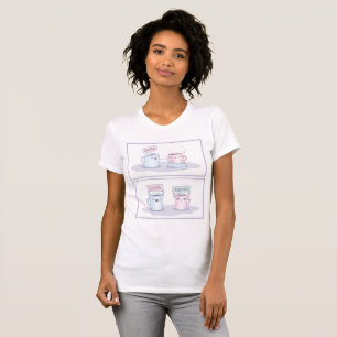 T-shirt Bom dia amor