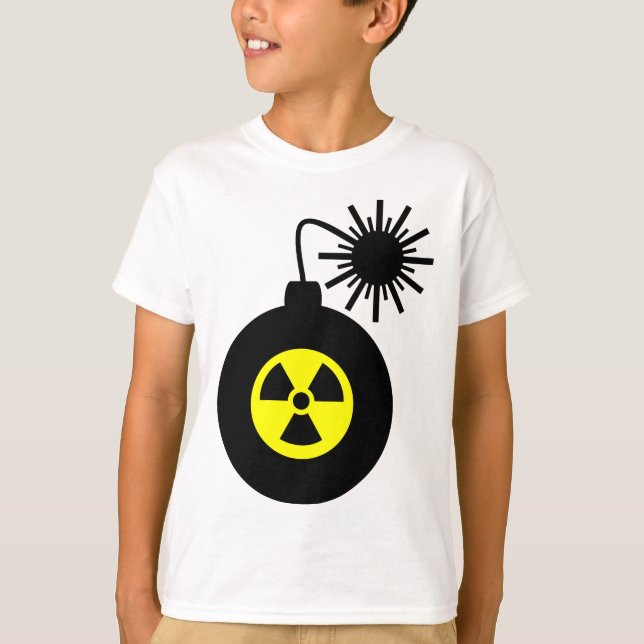 T-shirt Bomba de energia nuclear (Frente)