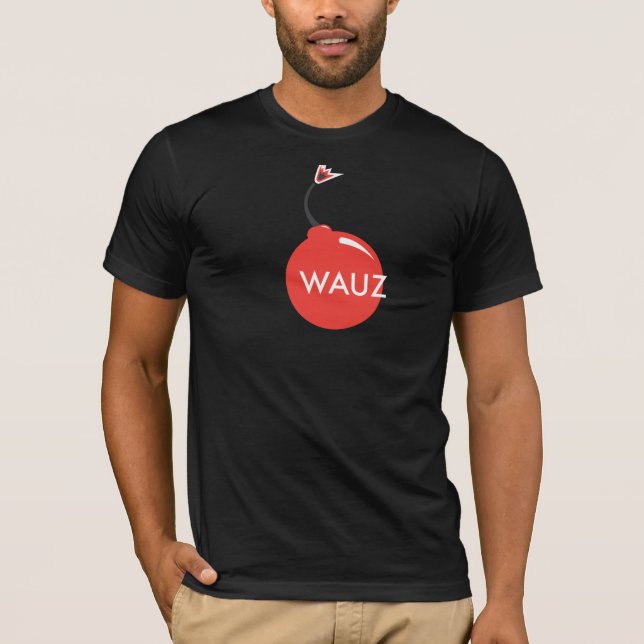 T-SHIRT BOMBA DE WAUZ (Frente)