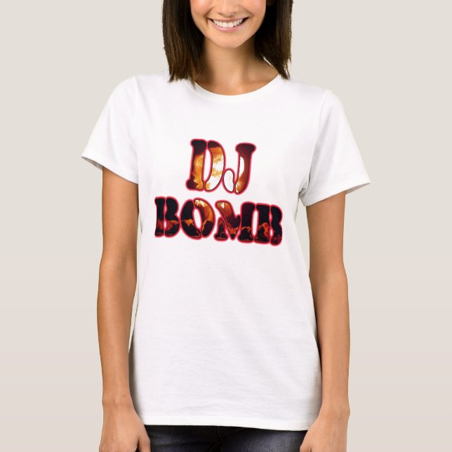 T-SHIRT BOMBA DO DJ (Frente)