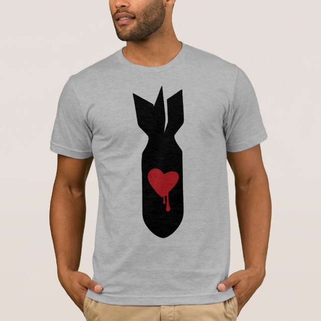 T-shirt Bombardeiro do amor (Frente)