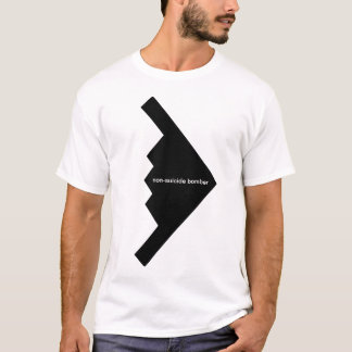 T-shirt bombardeiro do Não-suicídio