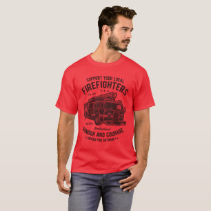 T-SHIRT BOMBEIRO - CARRO DE BOMBEIROS