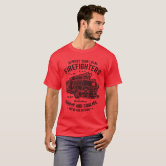 T-SHIRT BOMBEIRO - CARRO DE BOMBEIROS