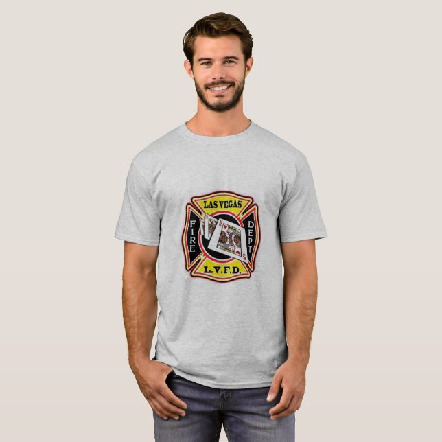 T-shirt Bombeiros de Las Vegas (Frente Completa)