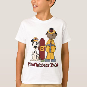 T-shirt Bombeiros governam afro-americanos