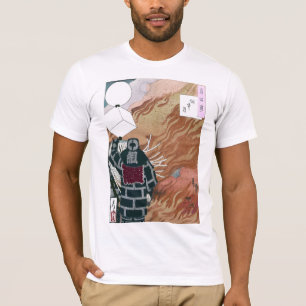 T-shirt Bombeiros japoneses em um mar das chamas por