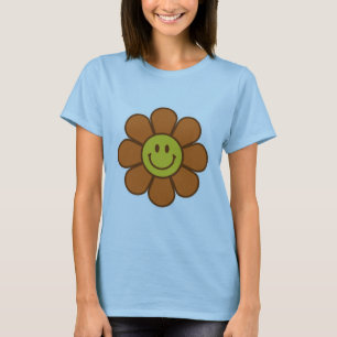 T-shirt Boneca Bebê Flower Ladies (Ajustado)