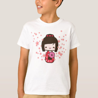 T-shirt Boneca de Kokeshi