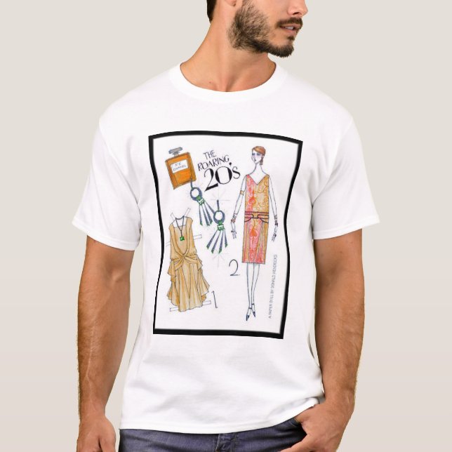 T-shirt Boneca de papel (Frente)