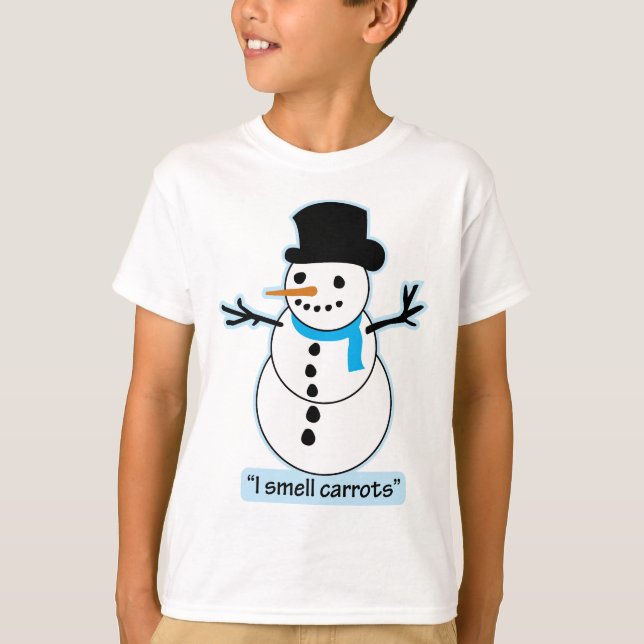 T-shirt boneco de neve (Frente)