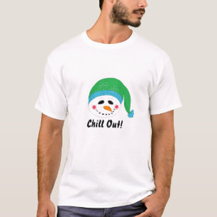 T-shirt Boneco de Neve Relaxa