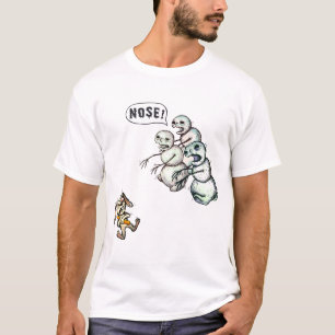 T-shirt Bonecos de neve do zombi