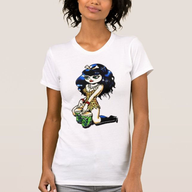 T-shirt bongos-menina (Frente)