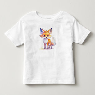 T-Shirt Bonita De Raposa De Bebê