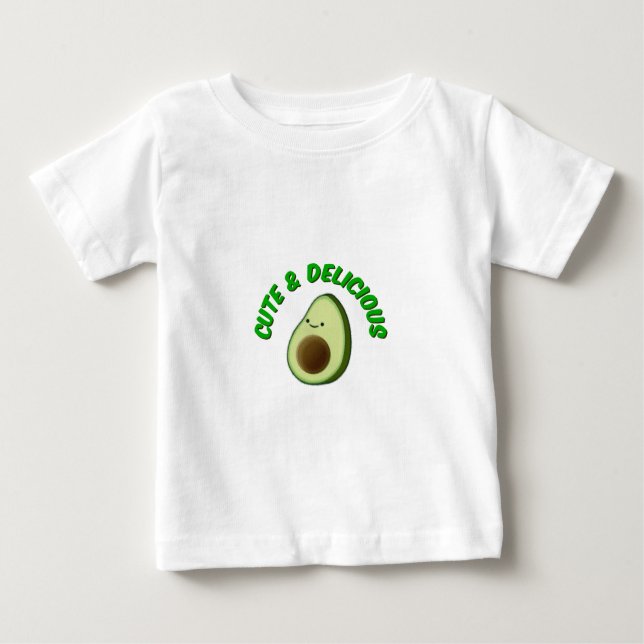 T-shirt Bonita E Deliciosa Avocado (Frente)