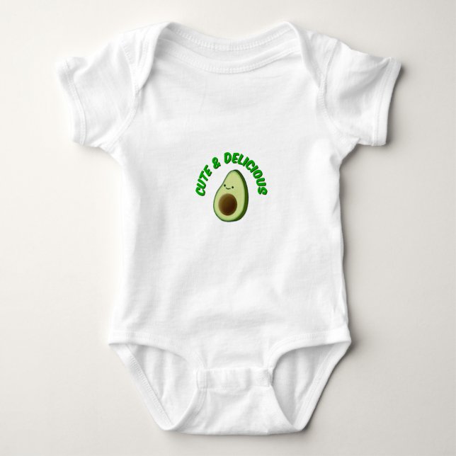 T-shirt Bonita E Deliciosa Avocado (Frente)