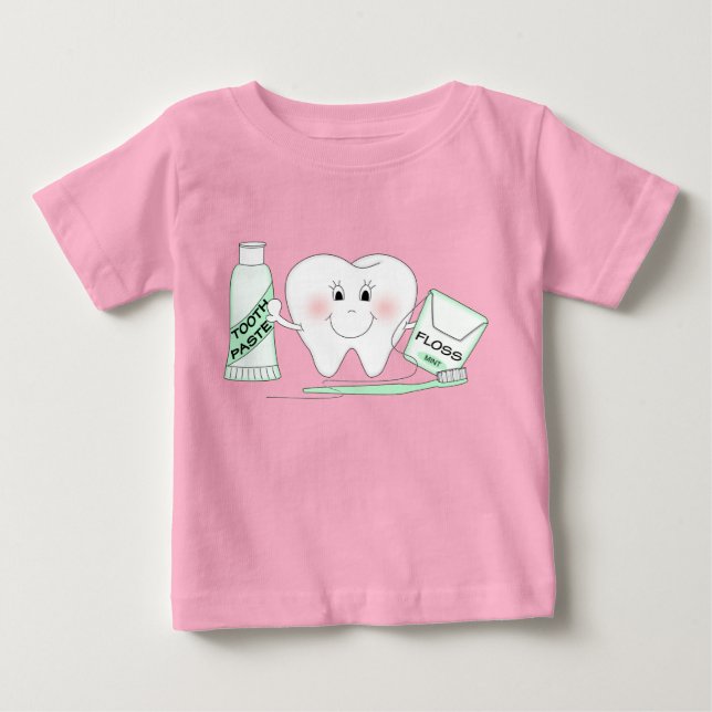 T-Shirt Bonita e Feliz Dente (Frente)