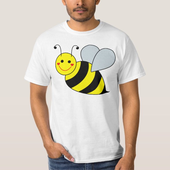 T-shirt Bonito Bumble a abelha (Frente)