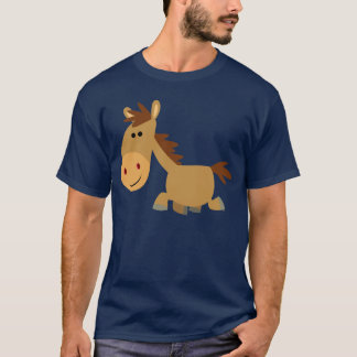 T-Shirt Bonito Cartoon Horse