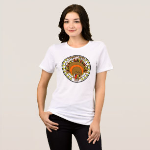 T-shirt bonito da bacia de Turquia da acção de