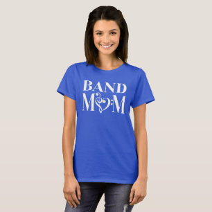 T-shirt bonito da mamã da banda para mães da ban