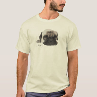 T-shirt bonito da vida do Pug