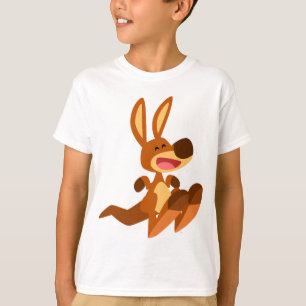 T-shirt bonito das crianças de Joey do canguru do