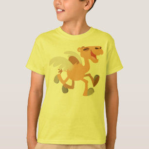 T-shirt bonito das crianças do Voar-Camelo dos