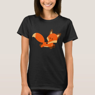 T-shirt bonito das mulheres do Fox dos desenhos
