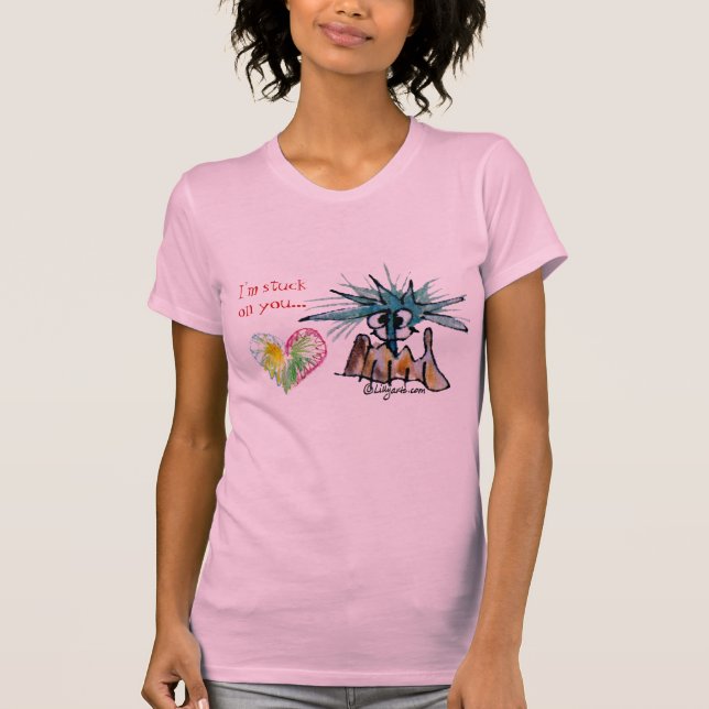 T-shirt bonito do Barnacle dos desenhos animados (Frente)
