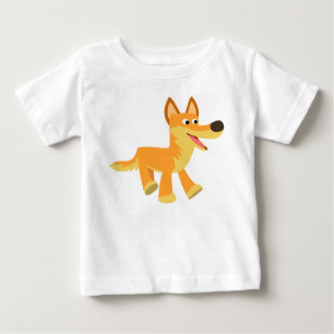 T-shirt bonito do bebê do Dingo dos desenhos