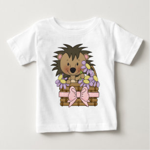 T-shirt bonito do bebê do porco da conversão