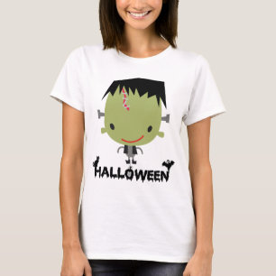 T-shirt bonito do Dia das Bruxas do monstro de