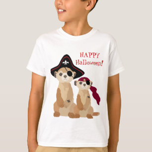 T-shirt bonito do Dia das Bruxas: Meerkats em