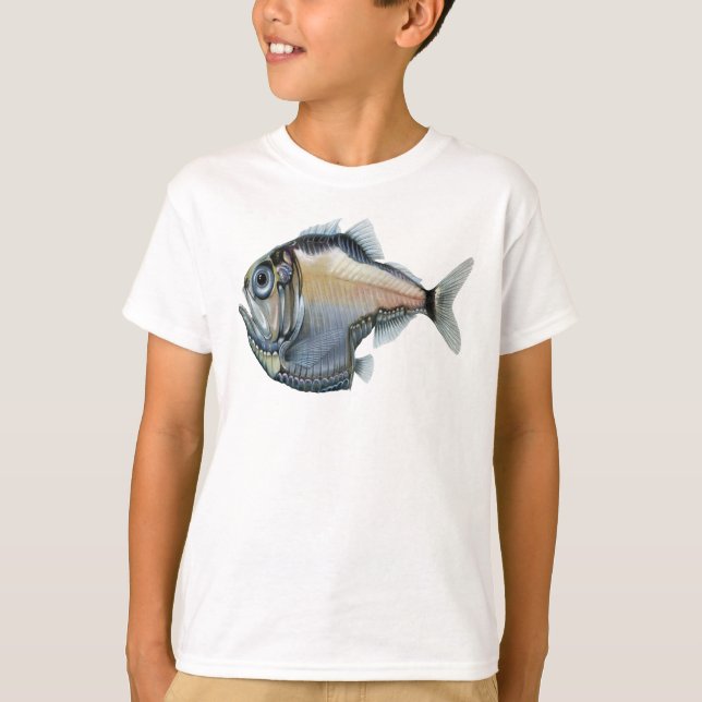 T-shirt bonito do hatchetfish (Frente)