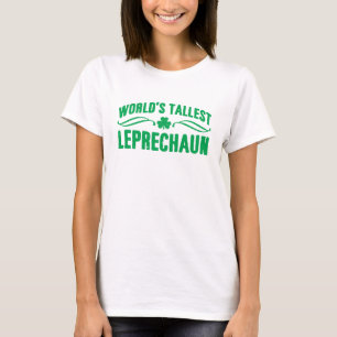 T-shirt bonito do Leprechaun o mais alto do mundo
