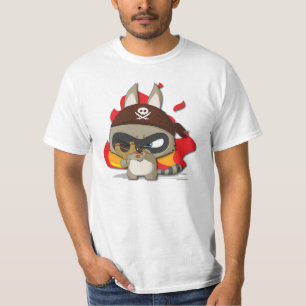 T-shirt bonito do personagem de desenho animado do