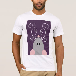 T-shirt bonito do rato ou do rato