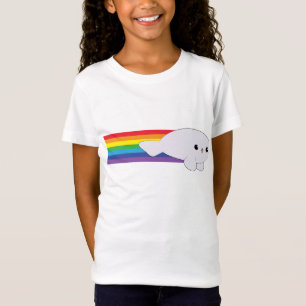 T-shirt bonito do selo de bebê de Rocket do