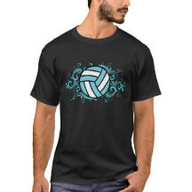 T-shirt bonito do voleibol