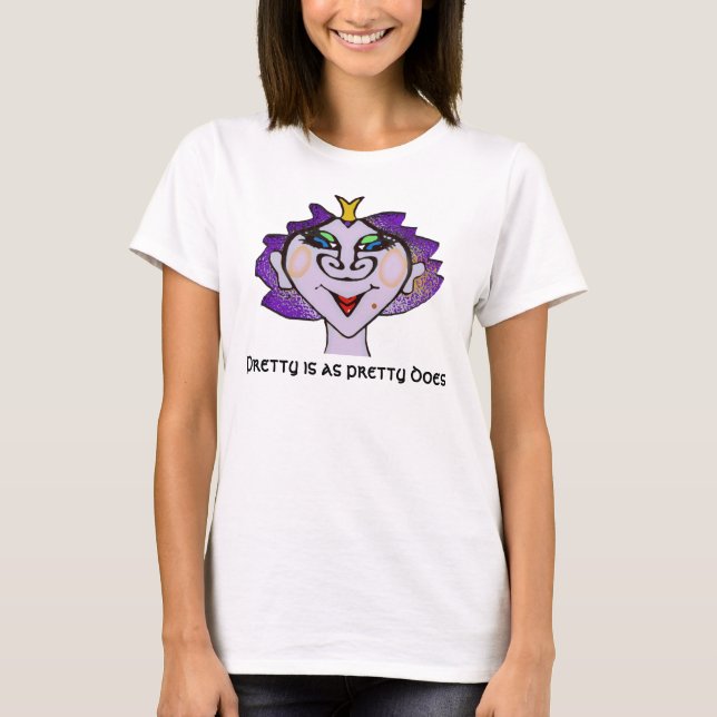 T-shirt Bonito é como bonito faz (Frente)