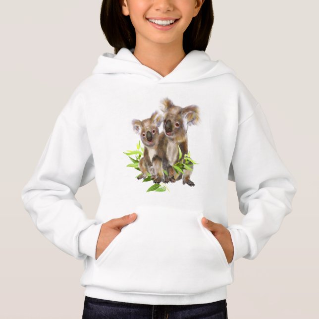 T-shirt Bonito Koala Bear Arte Animal Australiana (Frente)