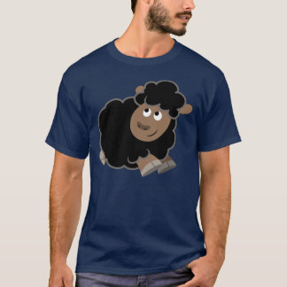 T-Shirt Bonito Mischievous Cartoon Sheep