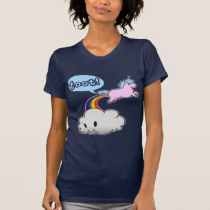 T-shirt Bonito! O unicórnio Fart… Toot!