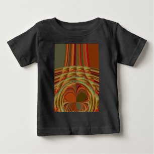 T-shirt Bonito Ouro Tradicional Africano Brown Motif